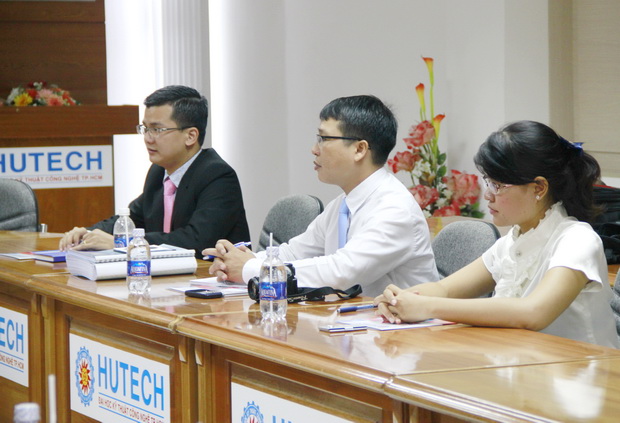 The signing of the cooperation agreement between HUTECH and Viet An Environmental Engineering Co., Ltd. 20