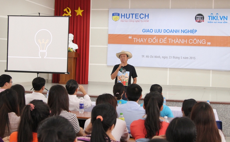 Sinh viên HUTECH học cách “Thay đổi” cùng Thị trưởng Phin Deli và CEO Tiki.vn 29