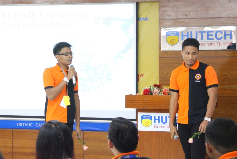HUTECH tiếp đón đoàn Sinh viên ĐH Công nghệ Mara (UiTM - Malaysia) 31