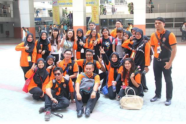 HUTECH tiếp đón đoàn Sinh viên ĐH Công nghệ Mara (UiTM - Malaysia) 44