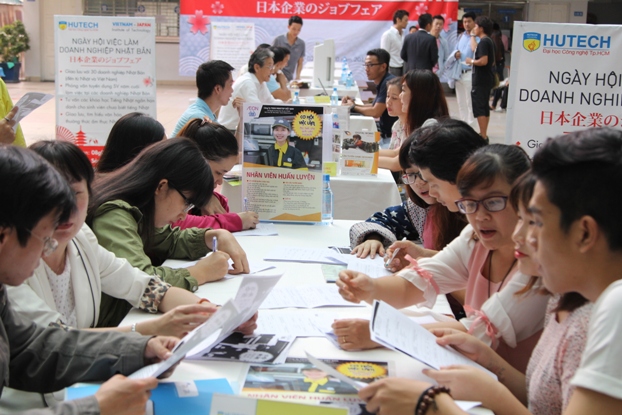Ngày hội việc làm Doanh nghiệp Nhật Bản 2015: Đa sắc màu Nhật Bản – Giàu sức trẻ HUTECH 5