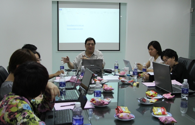 GSC Singapore organized  the “Social Media Marketing” training program at HUTECH. 31