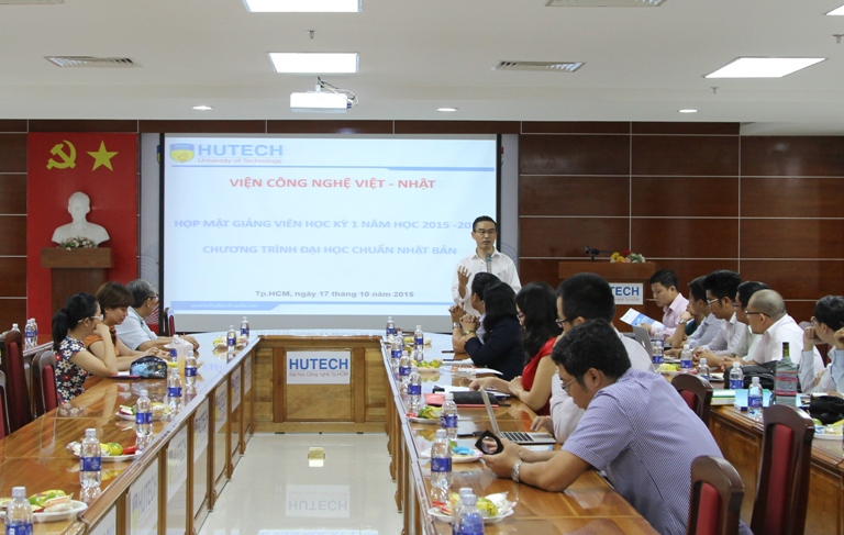 Gặp mặt Giảng viên Viện công nghệ Việt Nhật