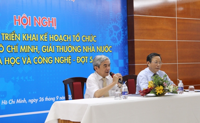 THE CONFERENCE ON HO CHI MINH AWARD AND STATE AWARD WAS HELD AT HO CHI MINH UNIVERSITY OF TECHNOLOGY 30