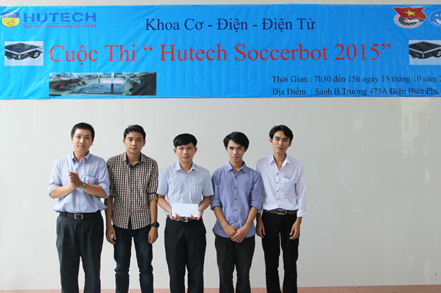Exciting “HUTECH Soccerbot 2015”. 37