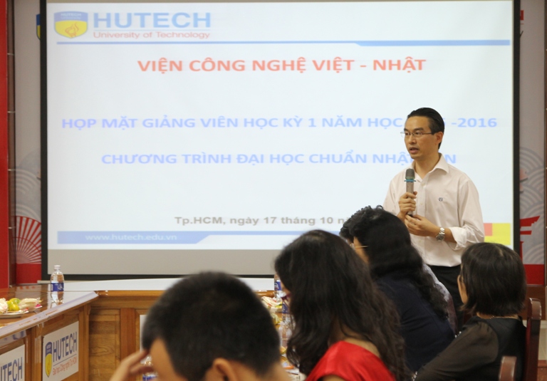 Gặp mặt Giảng viên VJIT