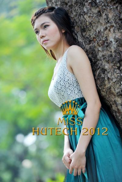 Lê Lý Lan Hương gây “sốt” tại Miss HUTECH 2012 60