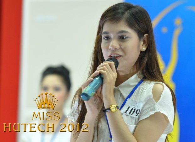 Thí sinh Miss HUTECH 2012 khoe sắc trong đêm Sơ khảo  5