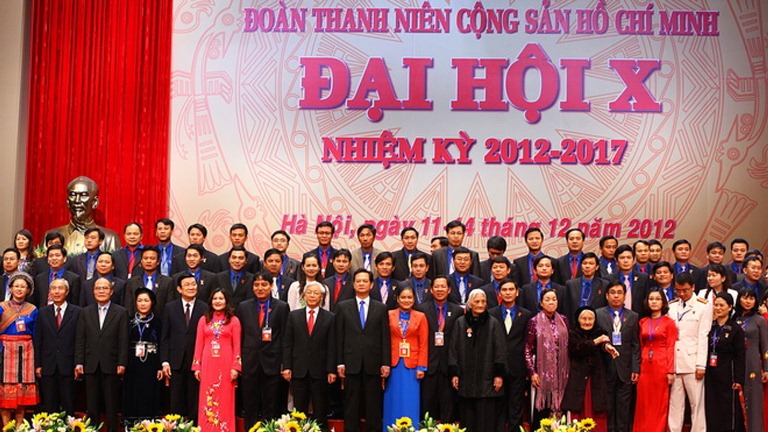 6 Cán bộ Đoàn HUTECH các thời kỳ dự Đại hội Đoàn toàn quốc lần thứ X 8
