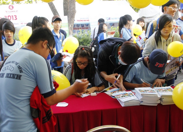 Sôi nổi, bổ ích với Ngày hội Tư vấn tuyển sinh - hướng nghiệp 2013 tại Cần Thơ 29