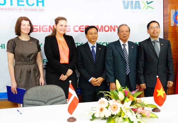 HUTECH and VIA University College (Denmark) signed a Student Exchange Agreement 80