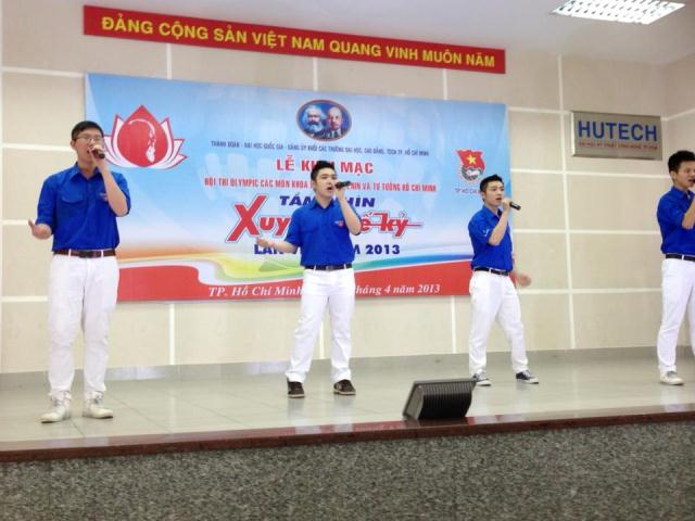 Khai mạc Hội thi Olympic các môn khoa học Mác – Lênin và Tư tưởng Hồ Chí Minh lần thứ 7 tại HUTECH 19
