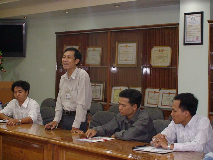 Trường Trung cấp nghề tỉnh Bình Thuận thăm HUTECH 19