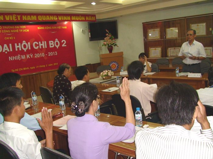Chi bộ 2, Chi bộ 3 tổ chức thành công đại hội chi bộ 13