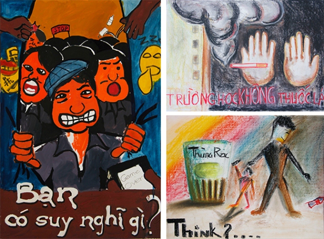 CLB Mỹ thuật trẻ HUTECH: Nơi ươm mầm những tài năng thiết kế trẻ 24