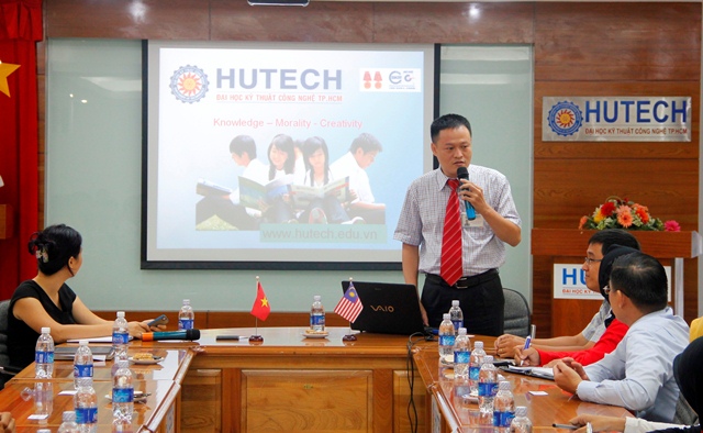 Sinh viên ĐH Công nghệ Mara (UiTM)– Malaysia giao lưu với sinh viên HUTECH 6