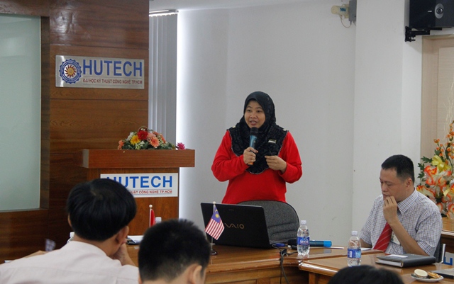 Sinh viên ĐH Công nghệ Mara (UiTM)– Malaysia giao lưu với sinh viên HUTECH 14