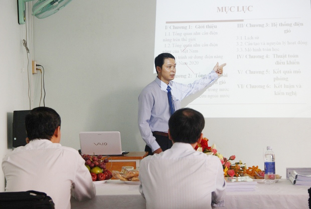 Lễ bảo vệ luận văn Thạc sỹ chuyên ngành Kỹ thuật Điện 5
