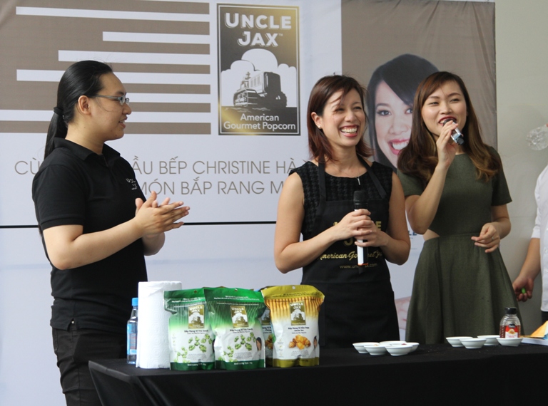 vua đầu bếp Christine Ha