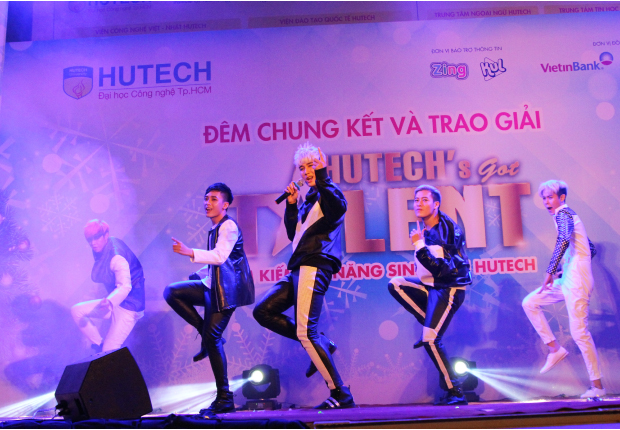 nhảy poping lên ngôi HUTECH's Got Talent 2015