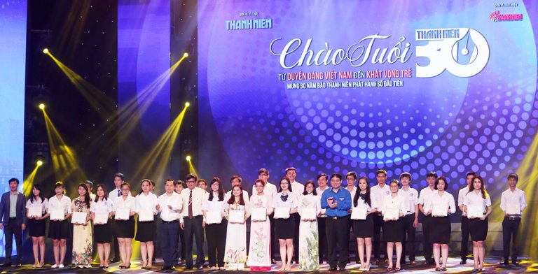 HUTECH có 3 đại diện sinh viên 5 tốt nhận học bổng Nguyễn Thái Bình