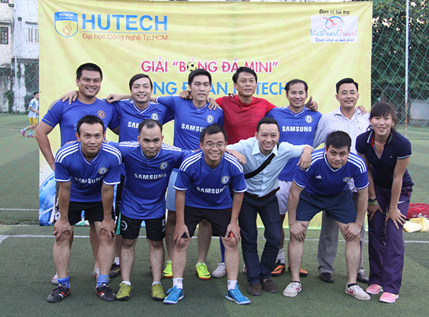 Giải bóng đá lớn nhất năm của Cán bộ - Giảng viên – Nhân viên HUTECH chính thức khởi tranh 641