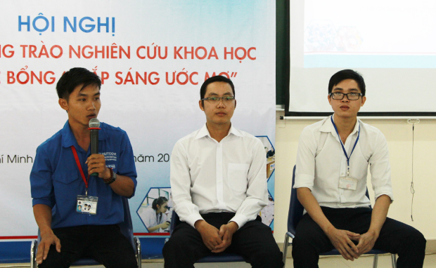 thắp sáng ươc mơ nghiên cứu khoa học của tuổi trẻ HUTECH