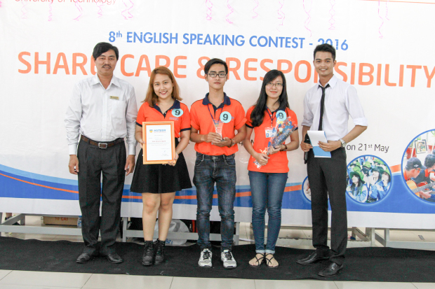 Sinh viên HUTECH giành Giải Nhất cuộc thi “Hùng biện tiếng Anh” lần VIII, năm 2016 7