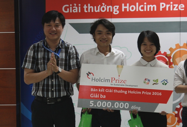 Sinh viên HUTECH xuất sắc vào Chung kết “Holcim Prize 2016” 70