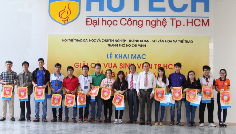 giải cờ vua sinh viên TPHCM lần 3 chính thức khai mạc tại HUTECH