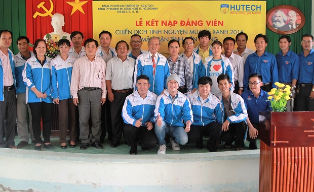 10 chiến sĩ MHX HUTECH 2016 được kết nạp Đảng tại Kiên Giang 9