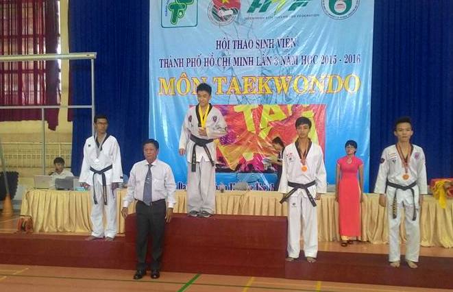 Sinh viên HUTECH giành Huy chương Vàng Taekwondo tại HCUS GAMES 3 49