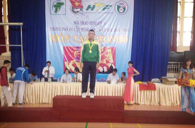 Sinh viên HUTECH giành Huy chương Vàng Taekwondo tại HCUS GAMES 3 42