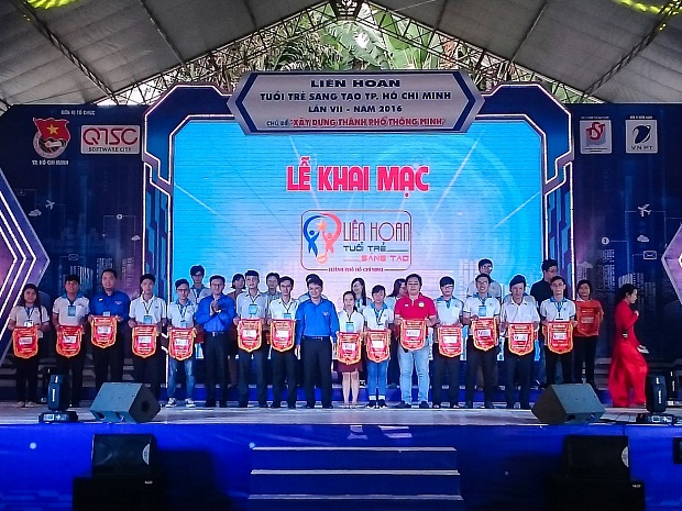 Sinh viên HUTECH tham gia Festival Tuổi trẻ sáng tạo TP. Hồ Chí Minh lần VII