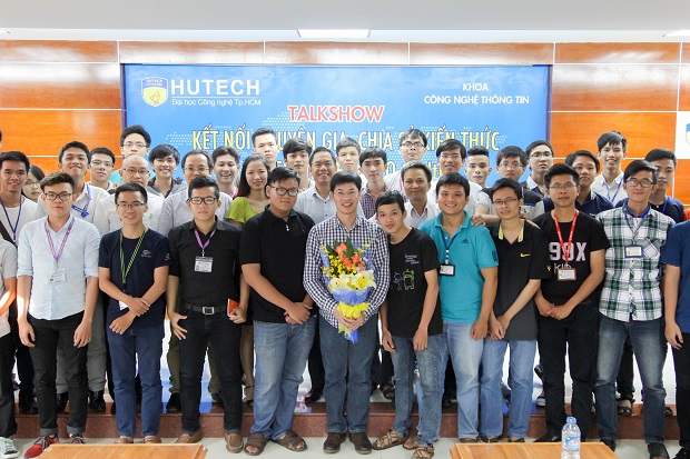 Nhà sáng lập ứng dụng GotIt giao lưu cùng sinh viên khoa Công nghệ thông tin HUTECH