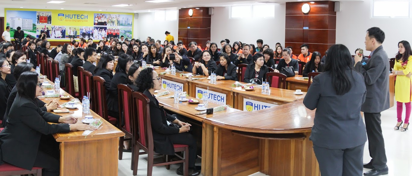 Đoàn Giảng viên Thái Lan thăm và giao lưu cùng sinh viên HUTECH 53