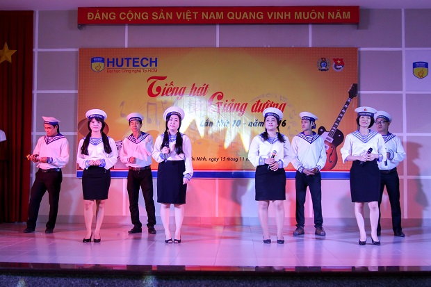 Nhiều phần thi hấp dẫn trong Hội thi Tiếng hát từ giảng đường năm 2016