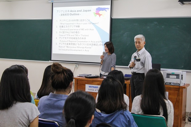 Sinh viên VJIT tìm hiểu lịch sử hợp tác hữu nghị Nhật Bản – ASEAN cùng chuyên gia