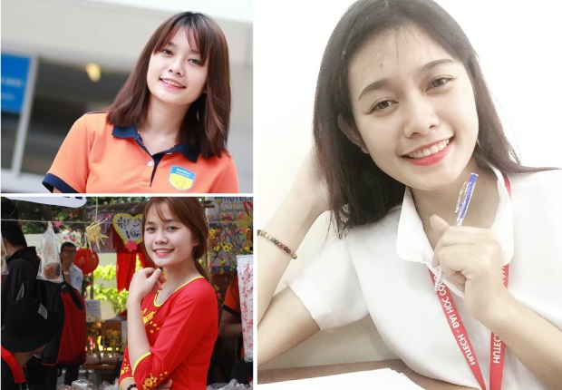 05 gương mặt đang dẫn đầu bình chọn Miss HUTECH 2017, họ là ai?