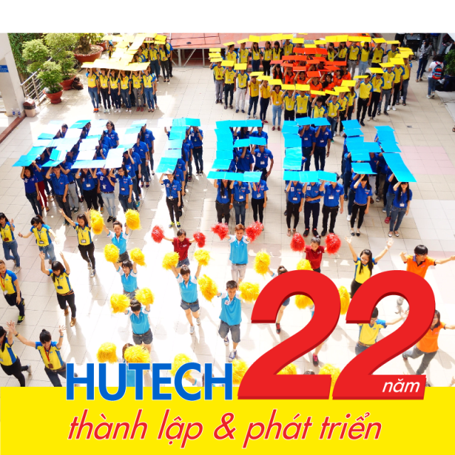 Cùng đổi Avatar chào mừng 22 năm thành lập HUTECH 21