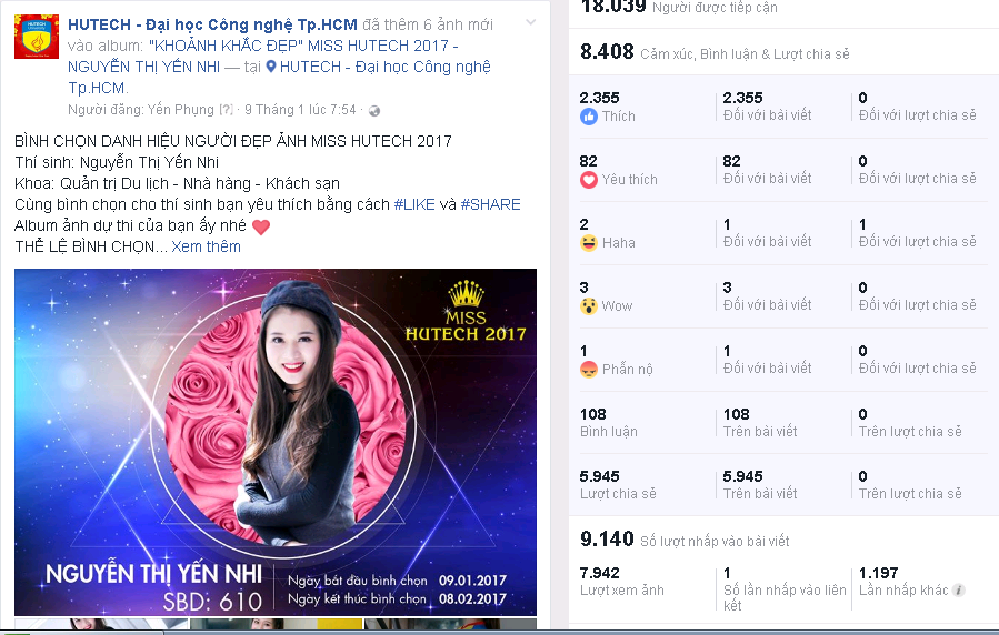 Miss HUTECH 2017: Nguyễn Thị Yến Nhi chiến thắng Giải “Người đẹp ảnh” 37