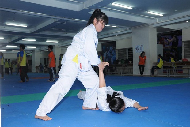 Bộ môn Aikido gia nhập “ngôi nhà” võ thuật HUTECH 80