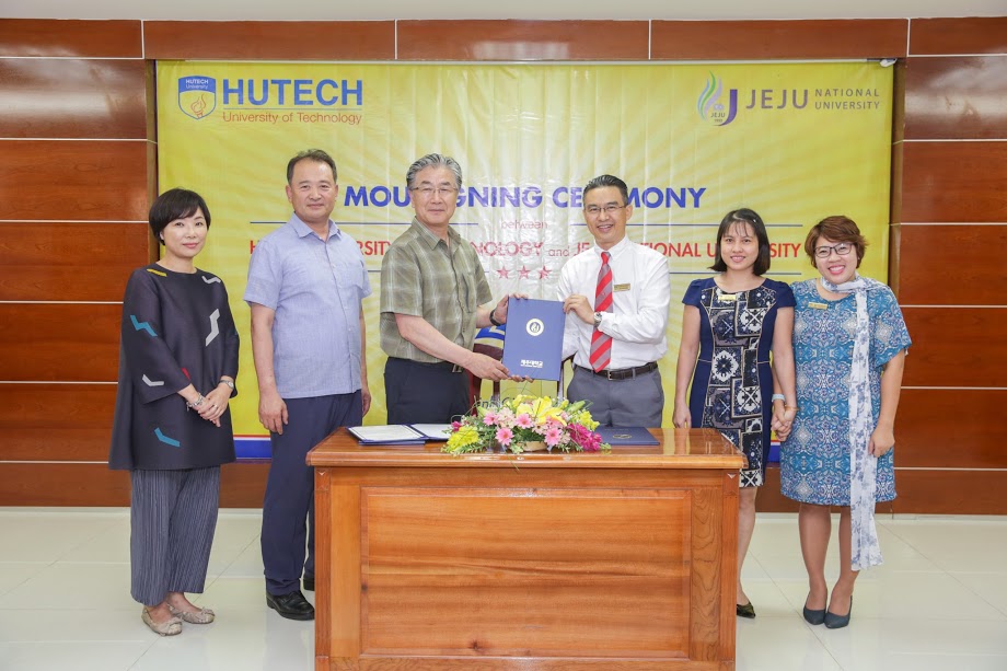 HUTECH mở rộng hợp tác đào tạo cùng ĐH Quốc gia Jeju (Hàn Quốc) 9