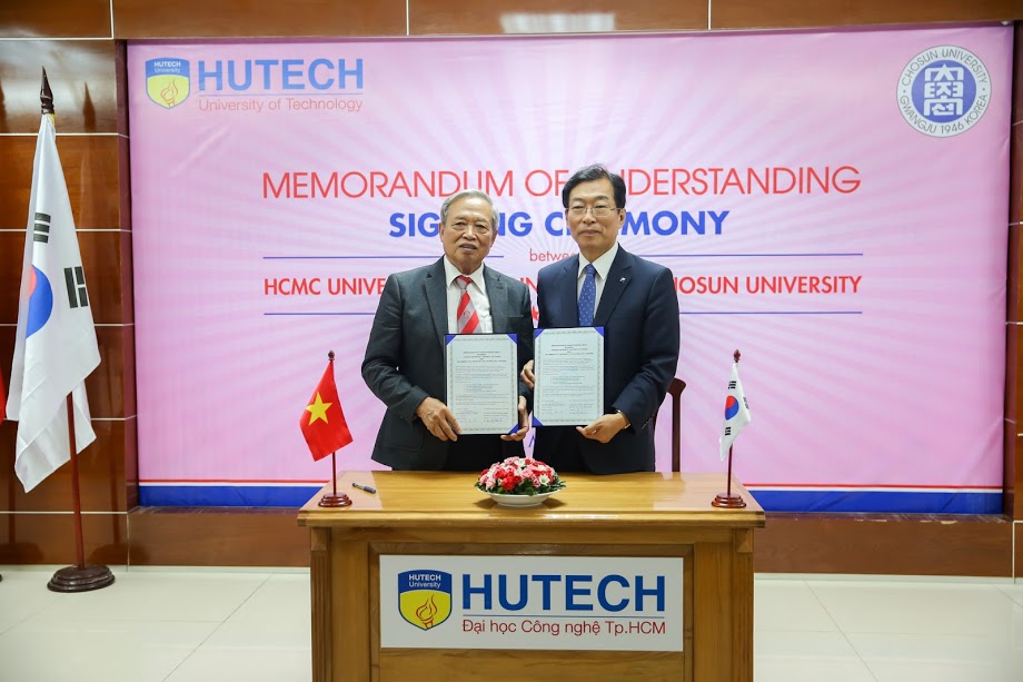 HUTECH và ĐH Chosun (Hàn Quốc) ký kết Biên bản ghi nhớ hợp tác 11