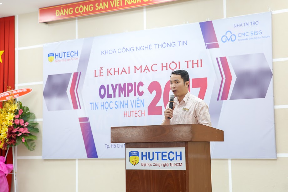 Hội thi “Olympic tin học HUTECH 2017” chính thức khai mạc 8