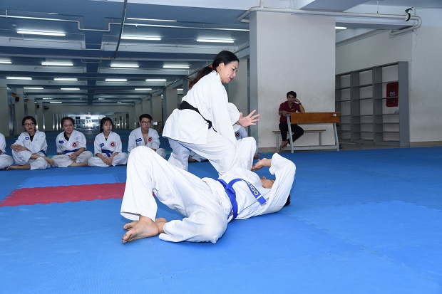 Câu lạc bộ Aikido HUTECH tổ chức thi thăng cấp cho các thành viên 36