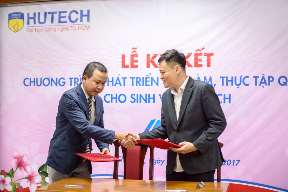 The signing of a cooperation agreement between HUTECH and VJQC on the implementation of the international job-placement program “HUTECH Global Jobs” 9