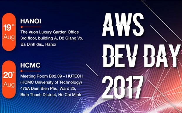 Cơ hội gặp gỡ chuyên gia Tập đoàn Amazon trong ngày hội “AWS Dev Day Viet Nam 2017” 9
