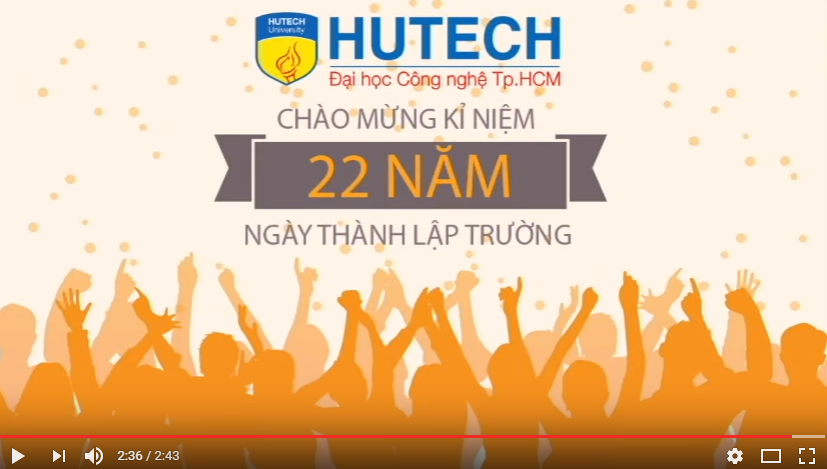 “I hate HUTECH” đạt Giải Nhất Cuộc thi video clip “Tự hào Sinh viên HUTECH” 63