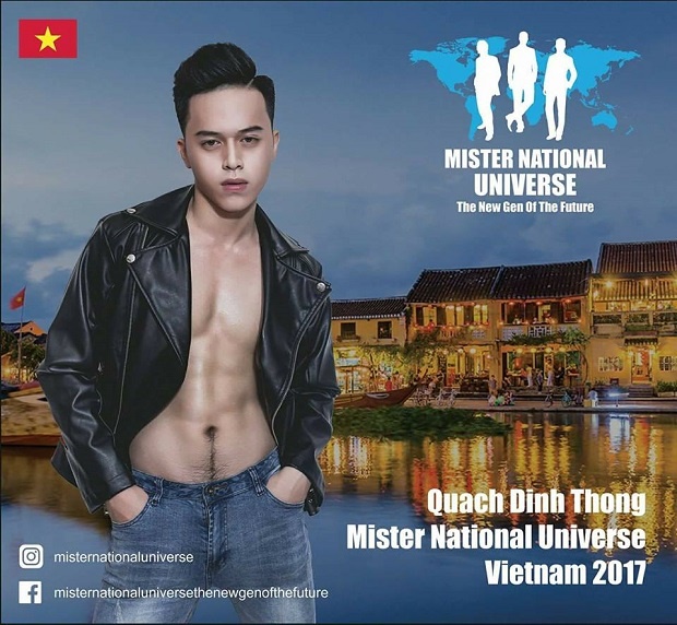 Sinh viên HUTECH đại diện Việt Nam thi “Mister National Universe 2017” 10